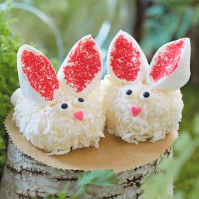 Easter Cheesecake Bunnies